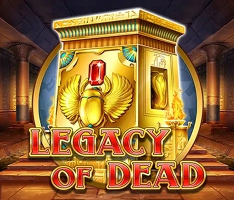 Legacy of Dead online game logo by Play’n GO on powbet-de.de