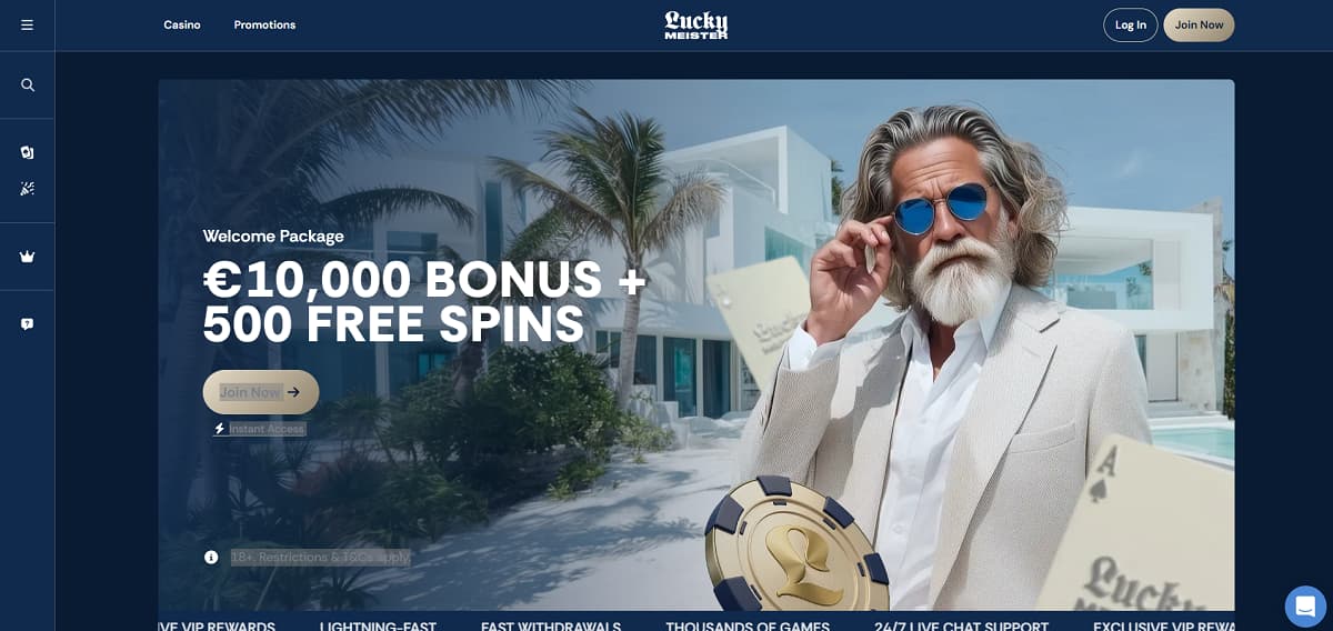 Wer auf der Suche nach einem extrem lukrativen krypto casino ist, findet bei LuckyMeister ideale Bedingungen vor. Die Plattform ermöglicht reibungslose Krypto-Transfers ohne lästige Bürokratie und belohnt neue Nutzer mit einem gewaltigen Willkommenspaket von 375 % bis zu 10.000 € + 500 Freispielen über die ersten vier Einzahlungen.